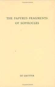 Tapa de The papyrus fragments of Sophocles