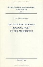 Tapa de Die mitmenschlichen Begegnungen in der Milieuwelt