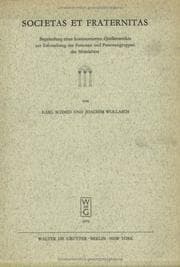 Tapa de Societas et fraternitas