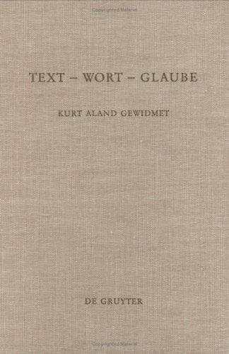 Tapa de Text, Wort, Glaube