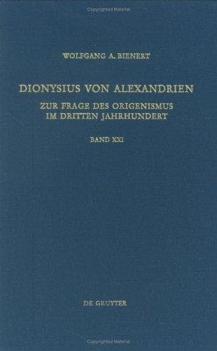 Tapa de Dionysius von Alexandrien