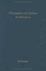 Tapa de Philosophie und Mythos