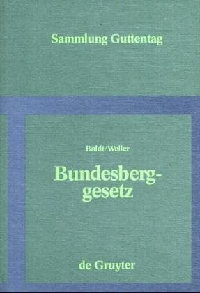 Tapa de Bundesberggesetz
