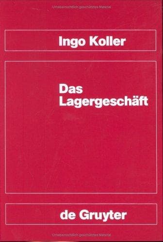 Tapa de Das Lagergeschäft