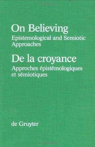 Tapa de On believing