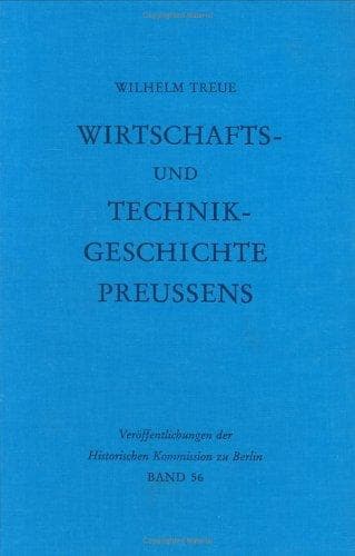 Tapa de Wirtschafts- und Technikgeschichte Preussens