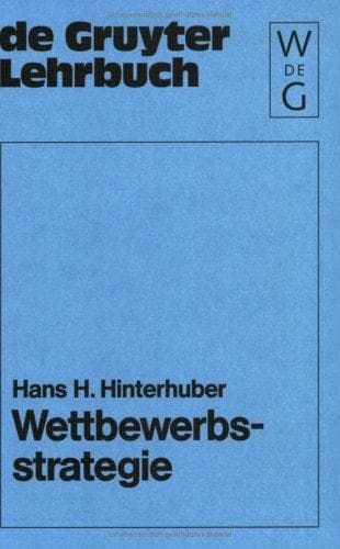 Tapa de Wettbewerbsstrategie