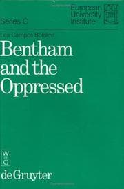 Tapa de Bentham and the oppressed
