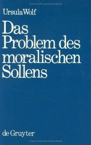 Tapa de Das Problem Des Moralischen Sollens