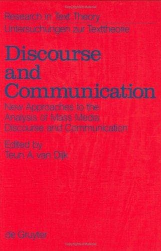 Tapa de Discourse and Communication
