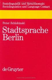 Tapa de Stadtsprache Berlin
