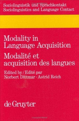 Tapa de Modality in Language Acquisition (Modalite et Acquisition des Langues)