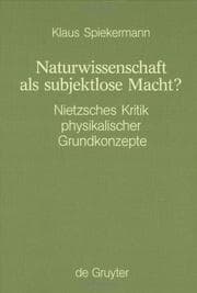 Tapa de Naturwissenschaft als subjektlose Macht?