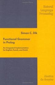Tapa de Functional grammar in Prolog