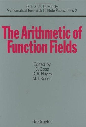 Tapa de The Arithmetic of function fields