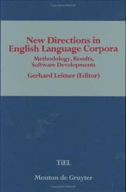 Tapa de New Directions in English Language Corpora
