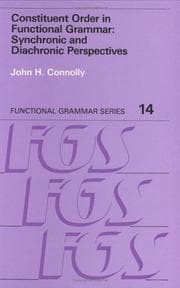 Tapa de Constituent Order in Functional Grammar