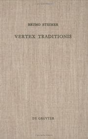 Tapa de Vertex traditionis
