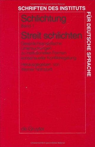 Tapa de Schlichtung