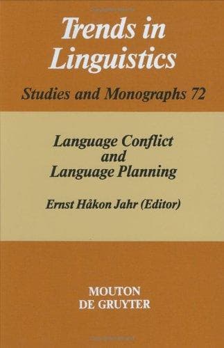 Tapa de Language conflict and language planning