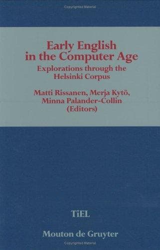 Tapa de Early English in the computer age