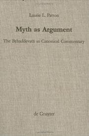 Tapa de Myth as argument