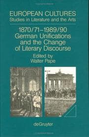 Tapa de 1870/71-1989/90 : German unifications and the change of literary discourse
