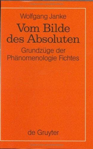 Tapa de Vom Bilde des Absoluten