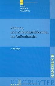 Tapa de Zahlung und Zahlungssicherung Im Außenhandel