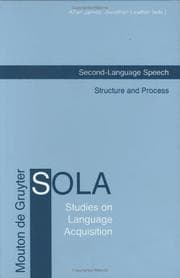 Tapa de Second-language speech