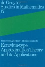 Tapa de Korovkin-type approximation theory and its applications