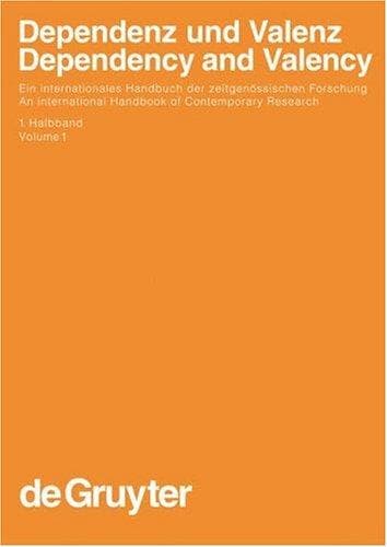 Tapa de Dependenz Und Valenz/Dependency and Valency