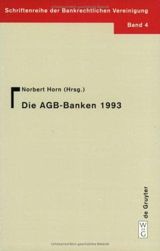 Tapa de Die AGB-Banken 1993