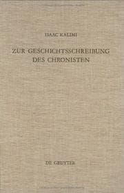 Tapa de Zur Geschichtsschreibung des Chronisten