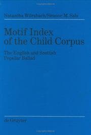 Tapa de Motif index of the Child corpus