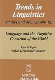 Tapa de Language and the cognitive construal of the world