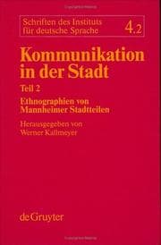 Tapa de Kommunikation in Der Stadt: Part 2