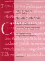 Tapa de de Interpretatione: Boethius' Bearbeitung Von Aristoteles' Schrift Peri Hermeneias