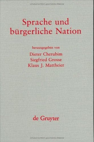 Tapa de Sprache Und Burgerliche Lebenswelt