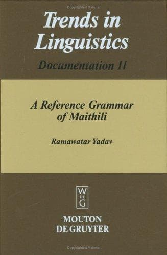 Tapa de A reference grammar of Maithili