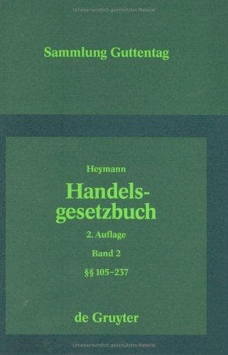 Tapa de Handelsgesetzbuch