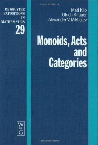 Tapa de Monoids, acts, and categories