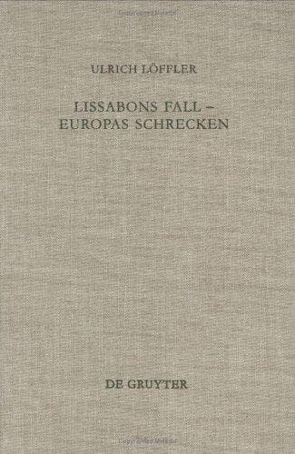 Tapa de Das Erdbeben Von Lissabon