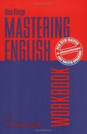 Tapa de Mastering English