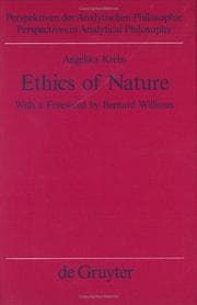 Tapa de Ethics of Nature