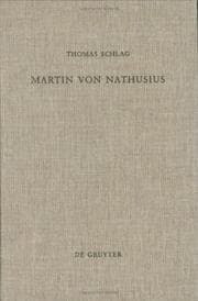 Tapa de Martin von Nathusius und die Anfänge protestantischer Wirtschafts- und Sozialethik