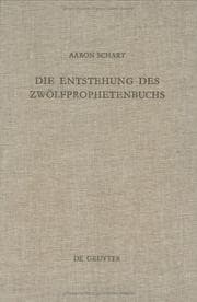 Tapa de Die Entstehung des Zwölfprophetenbuchs