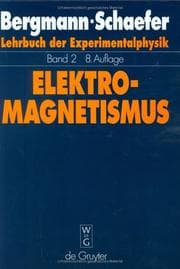 Tapa de Lehrbuch der Experimentalphysik Bd. 2