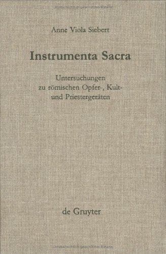 Tapa de Instrumenta Sacra