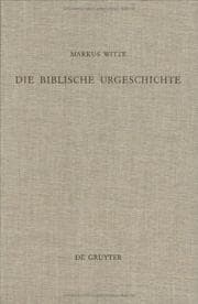 Tapa de Die biblische Urgeschichte